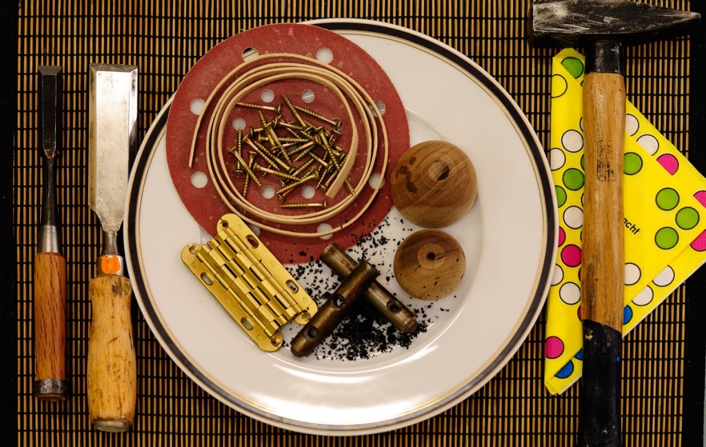 Bon appétit, woodwecker!